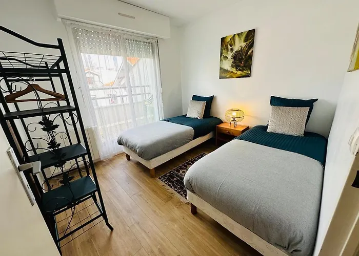 Free Parking, Proche Gare, Plage, Centre, Netflix